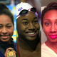 Lia Neal; Simone Manuel; Natalie Hinds
MIRA/AFP/Getty Images; Ian MacNicol/Getty Images; Twitter